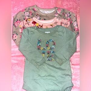 3 Set Bundle Of Bodysuits